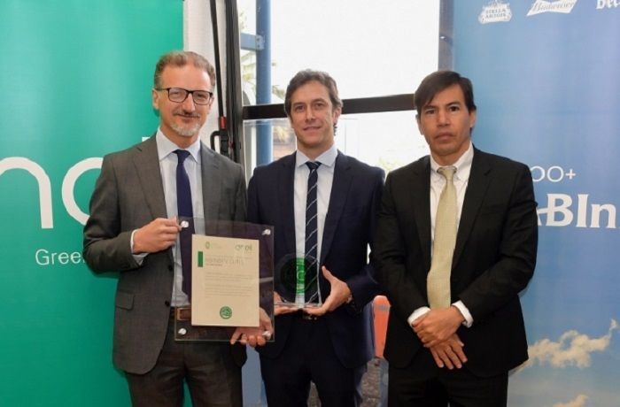 AB InBev Chile recibe el sello verde de Enel Green Power
