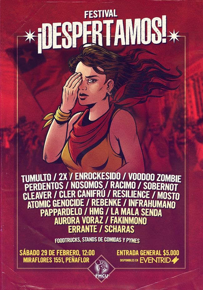Afiche Festival ¡Despertamos!