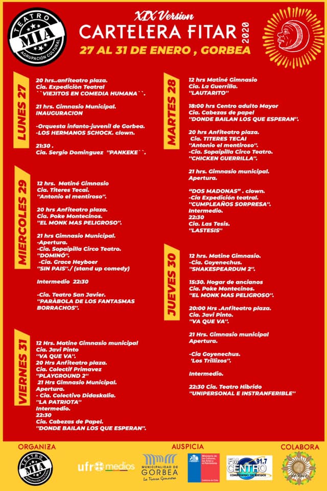 Cartelera Fitar