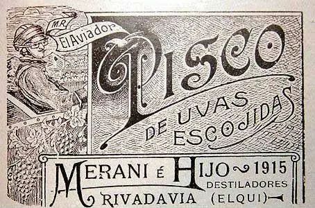 Etiqueta Pisco