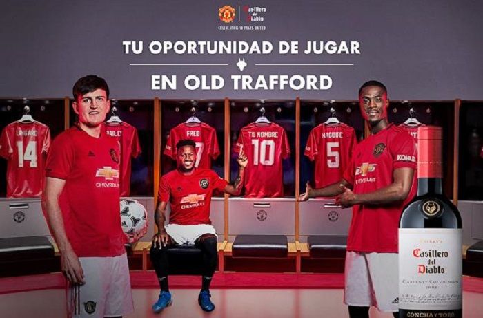 Casillero del Diablo y Manchester United