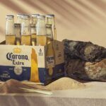 Cerveza Corona en envase de cebada
