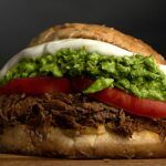 Receta de sándwich italiano con carne mechada