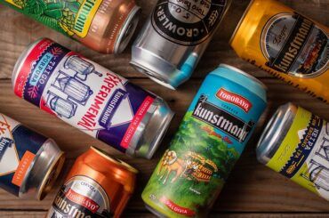 Latas de cerveza Kunstmann