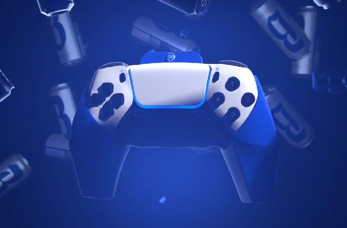 Control gamer con botón Becker