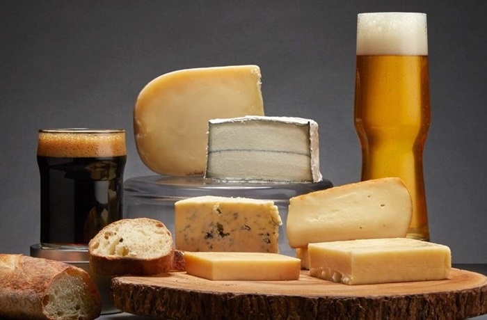 Cerveza y queso