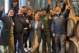 Cerveza colaborativa Valdivia Pilsner elaborada por cervecerías de la Región de Los Ríos