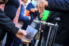 Degustación en la Expo Cerveza y Sidra de Mariquina